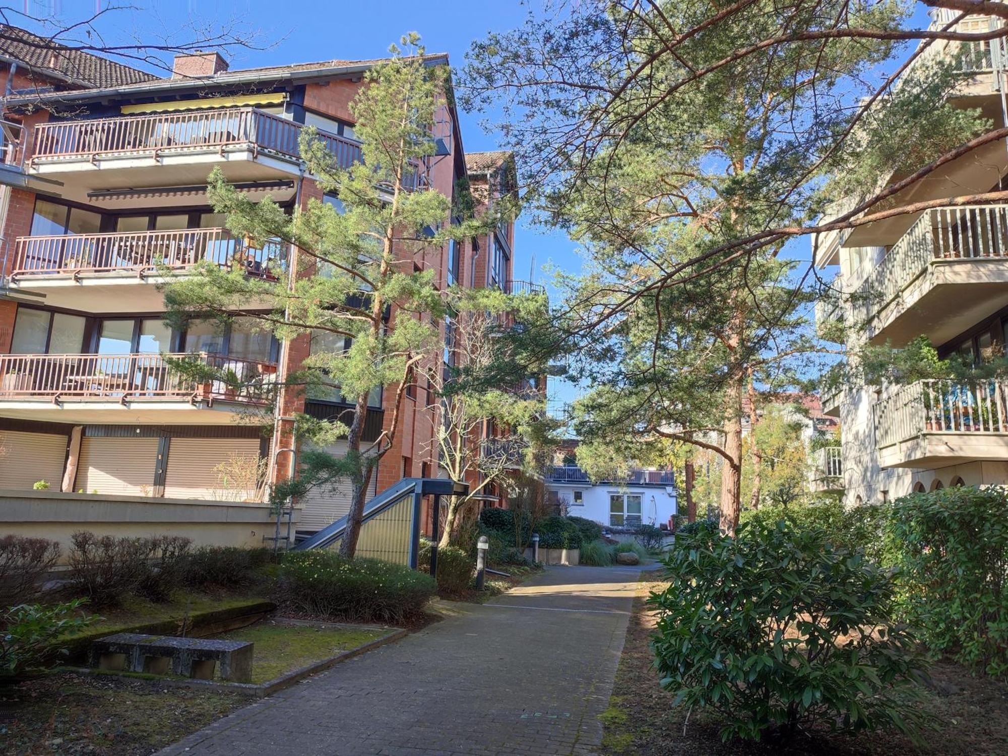 Workation Nature View Mit Balkon, Indoor Pool, Kueche Tiefgarage Auf Anfrage Wiesbaden Buitenkant foto